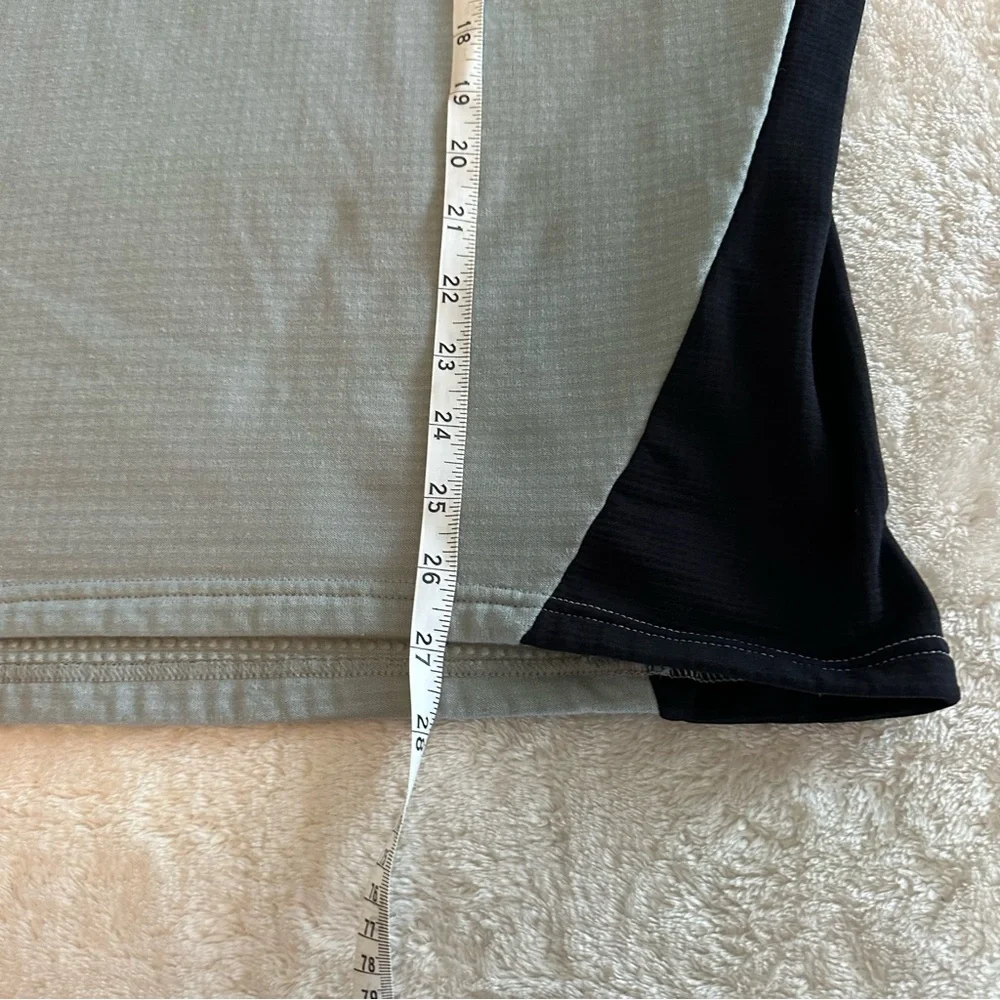 Patagonia R1 Flash Quarter Zip Pullover Vintage Gray Regulator Waffle XL - Picture 7 of 8